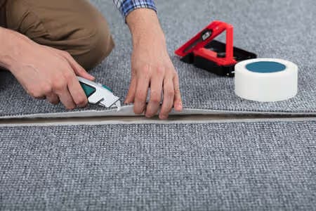 Instalación de alfombra
